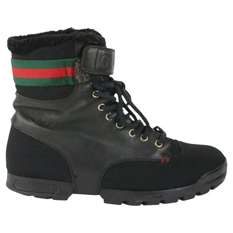 men's gucci boots with buckle|gucci timberland boots for men.